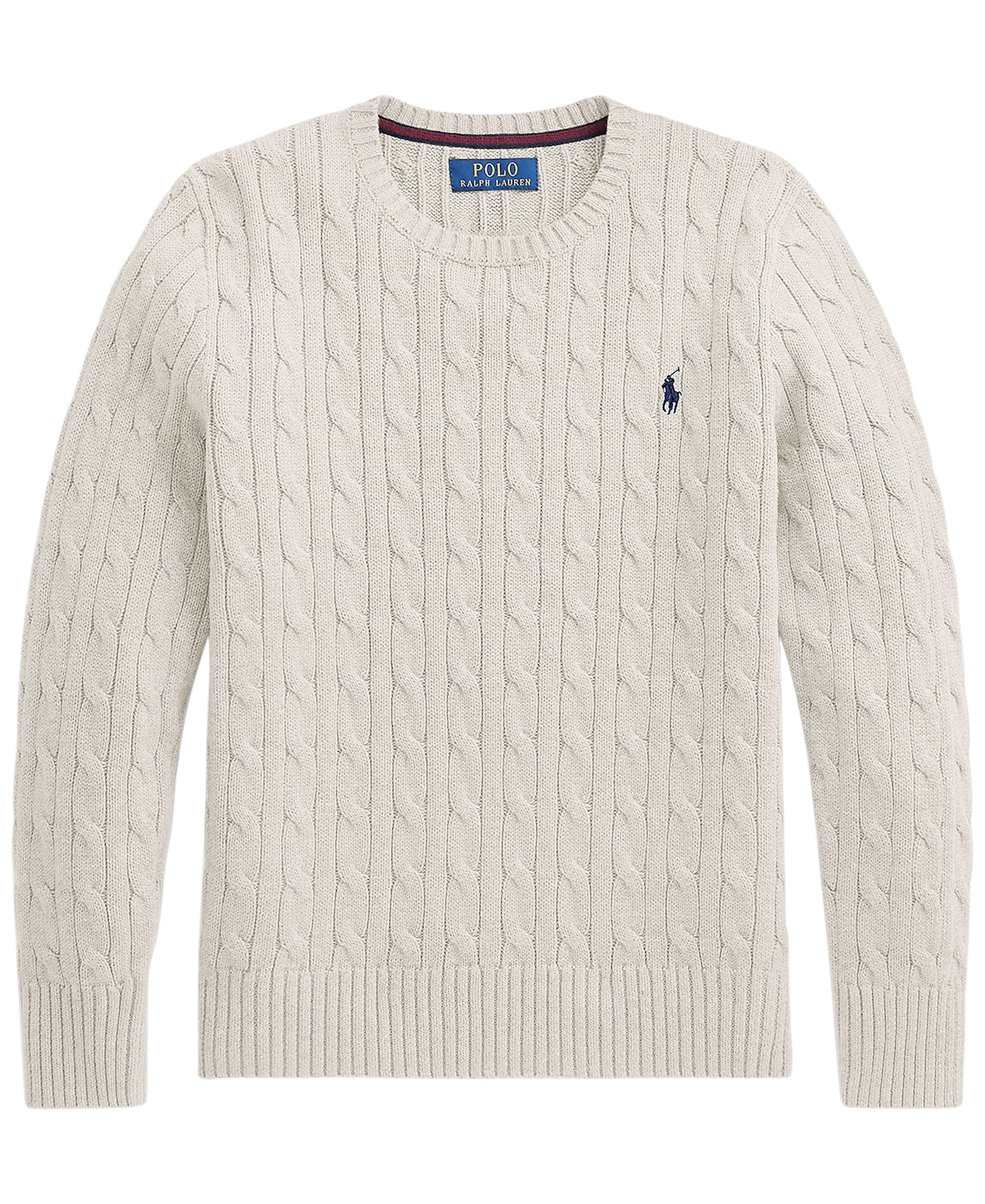 Polo Ralph Lauren Boys' 8-20 Cable-Knit Cotton Sweater - Nevis