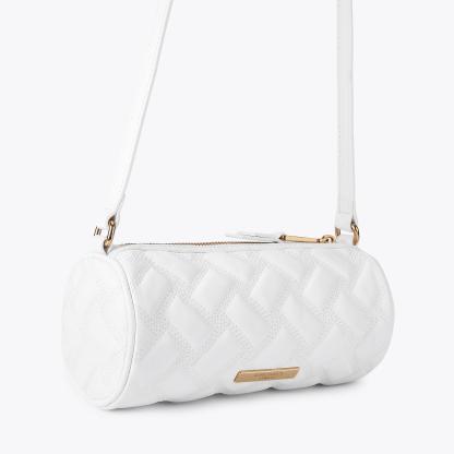 Kurt Geiger London Small Kensington Barrel Bag - White - view 4