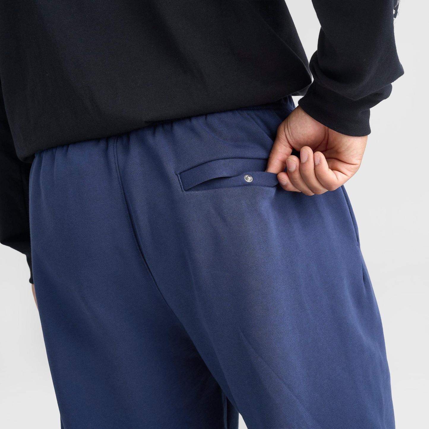 Men's Nithtke Solo Swoosh Cuffed Sweatpants - Midnight Navy/Sail