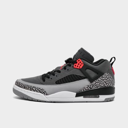 Men's Jordan Spizike Low Casual Shoes - Dark Grey/Infrared/Black - view 1