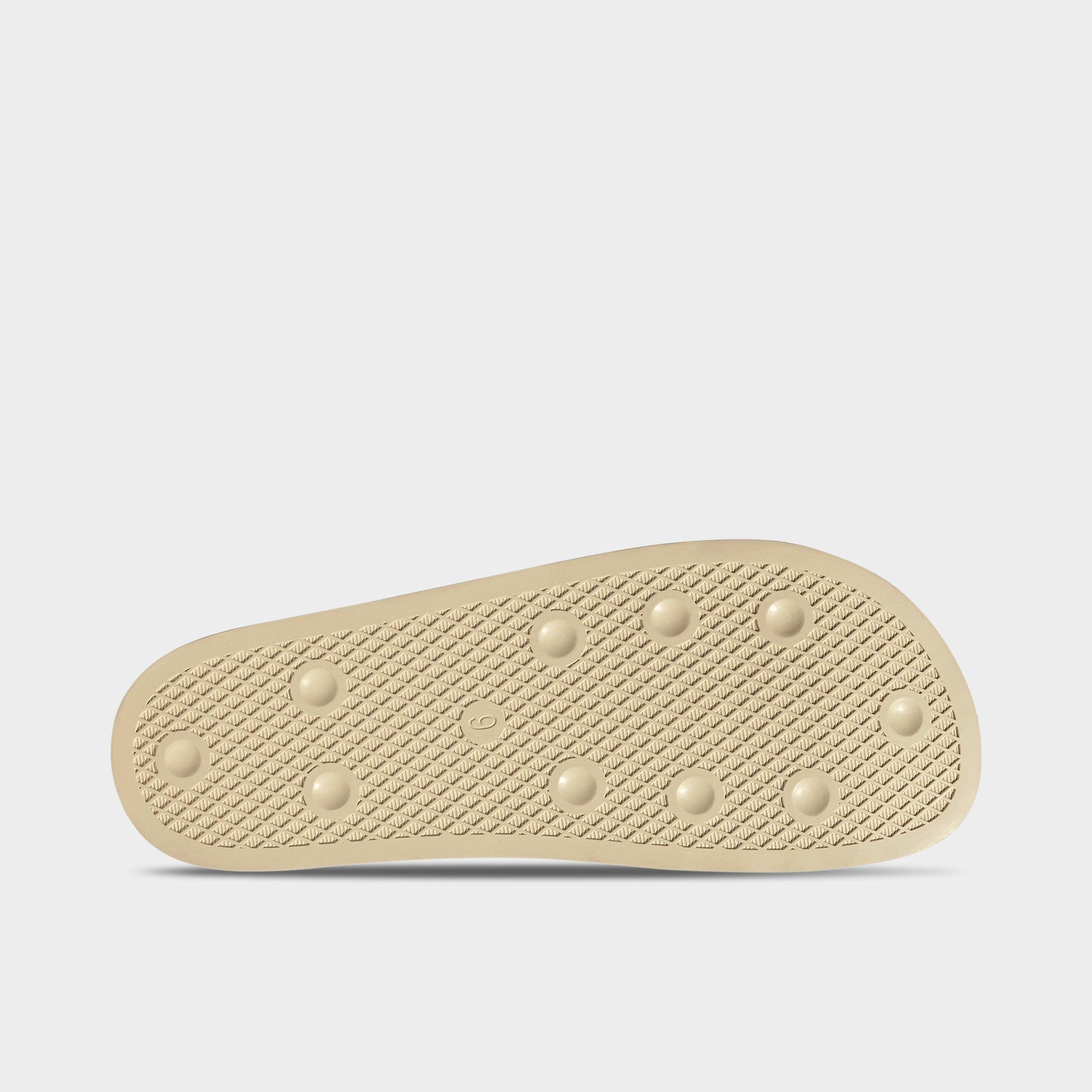 Men's adidas Originals Adimule Slide Sandals - Sand Strata - Bottom view