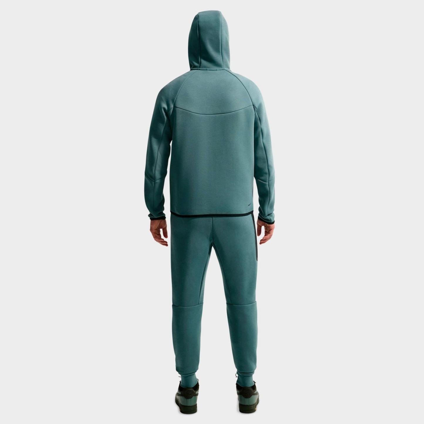 Men's Nike Tech Fleece Windrunner Full-Zip Hoodie - Mineral Slate/Black
