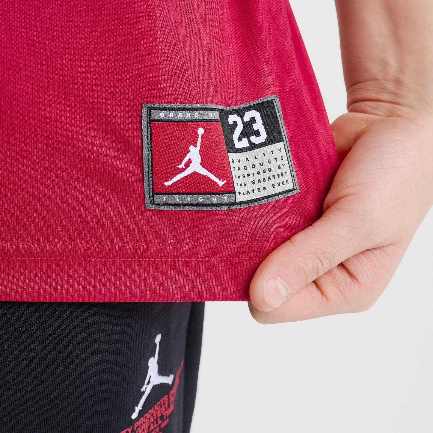Boys' Big Kids' Jordan Soccer Jersey - Gym Red - view 6
