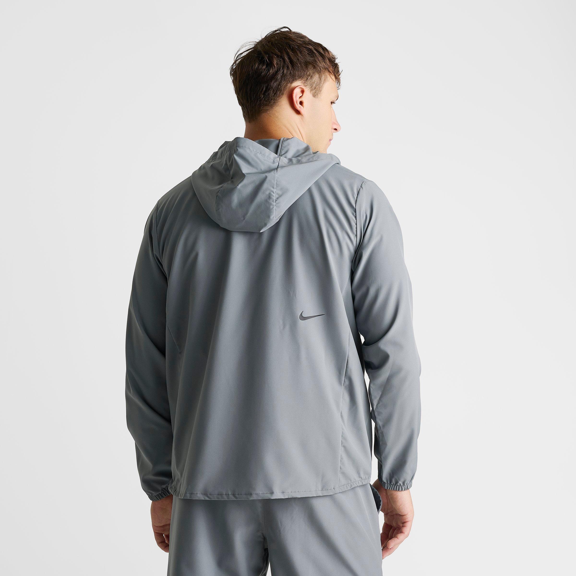 Men's Nithtke Dri-FIT Form Graphic Full-Zip Jacket - Smoke Grey/Black