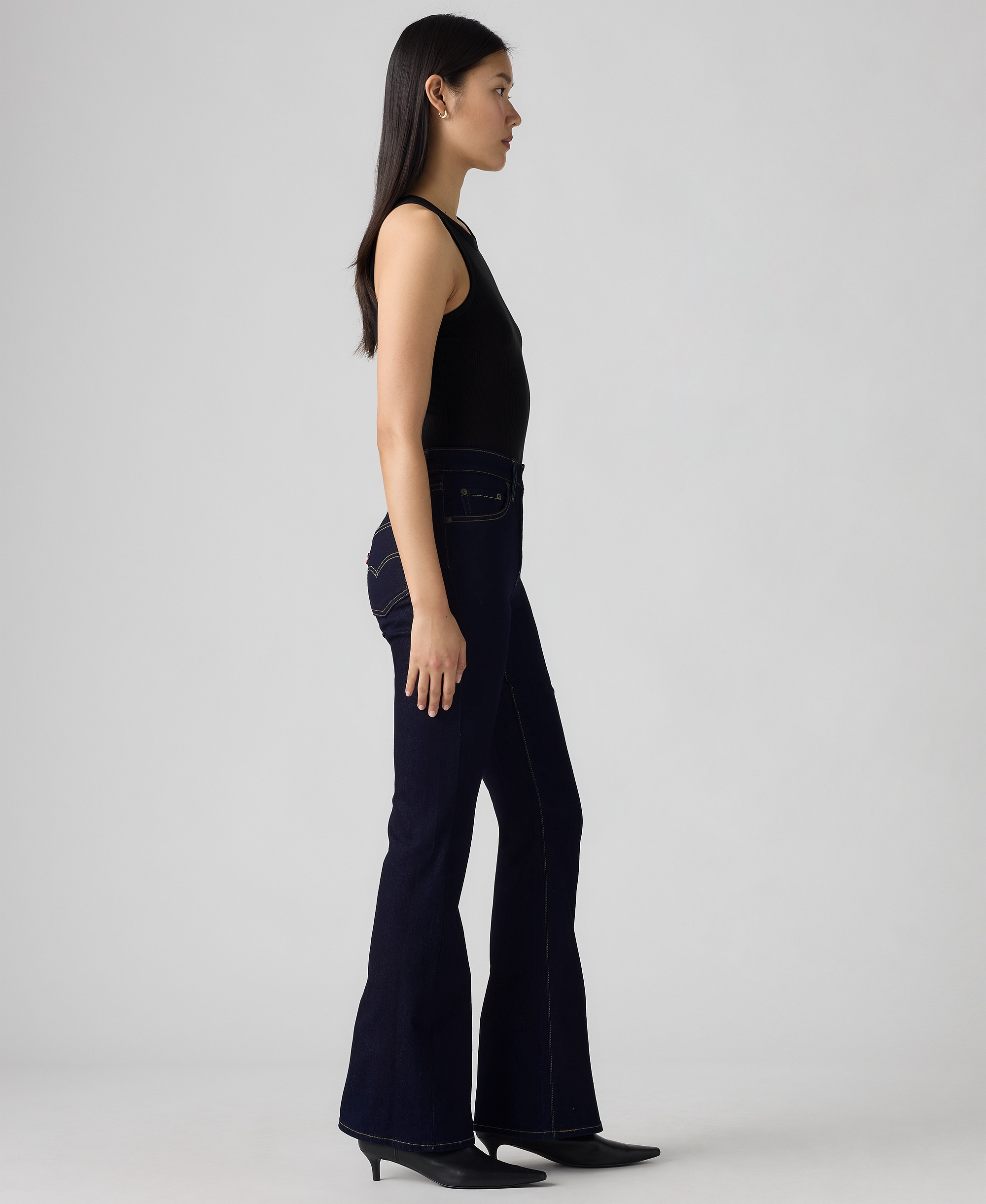 Levi's Women's 726 High-Rise Slim Fit Flare Jeans - Cast Shadow