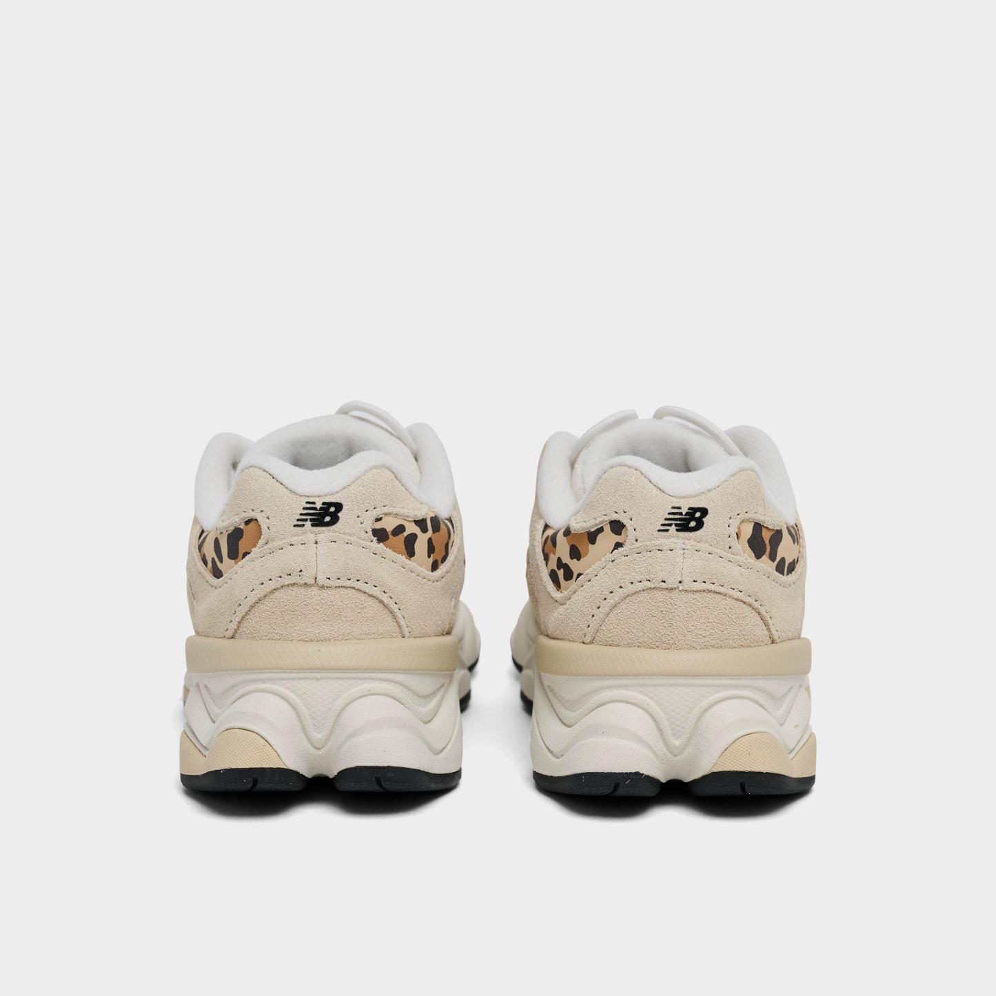Girls' Toddler New Balance 9060 Casual Shoes - Beige Leopard - view 4