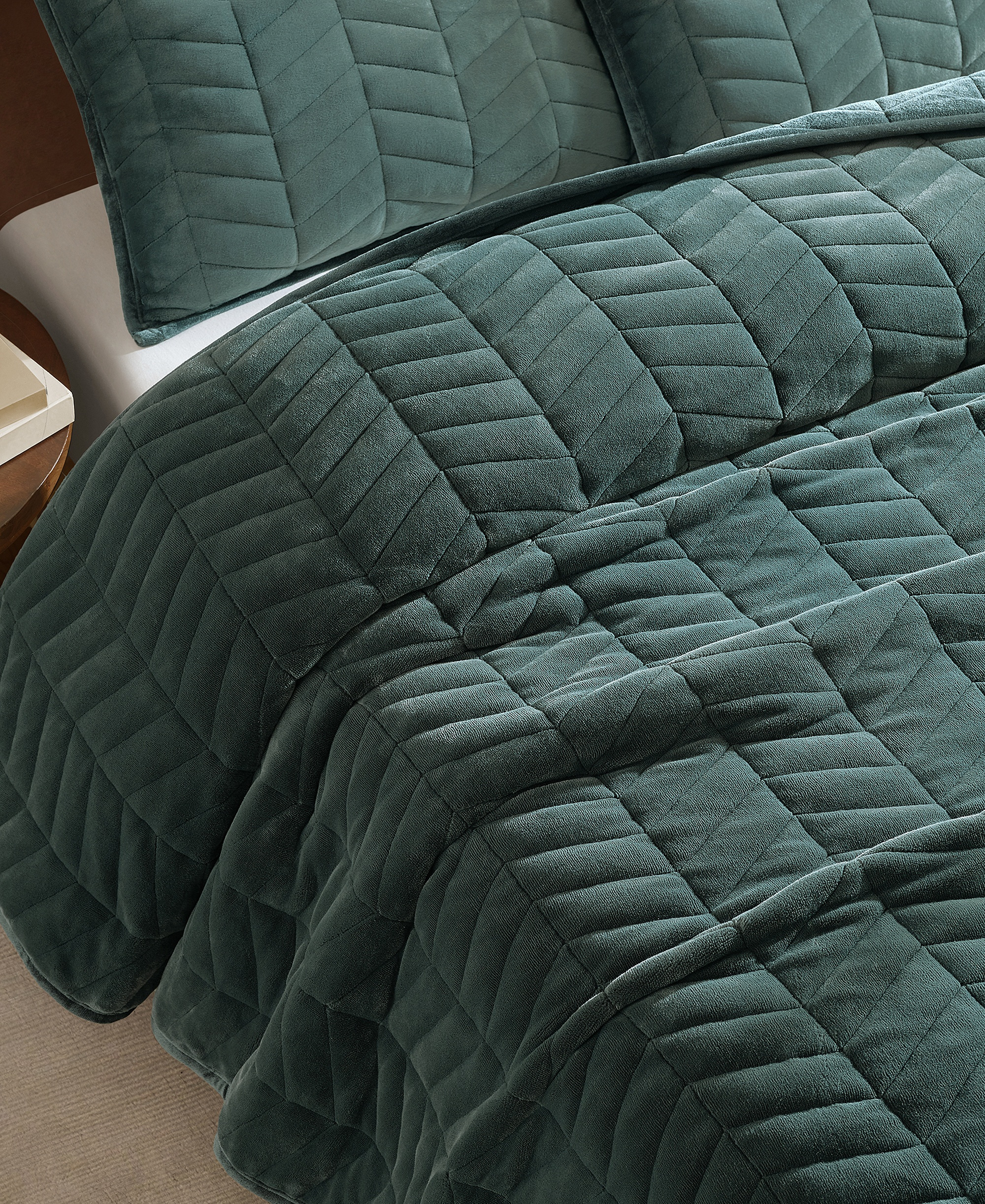 UGG® Coco 2-Piece Quilt Set, Twin/Twin XL - Coffee Berry