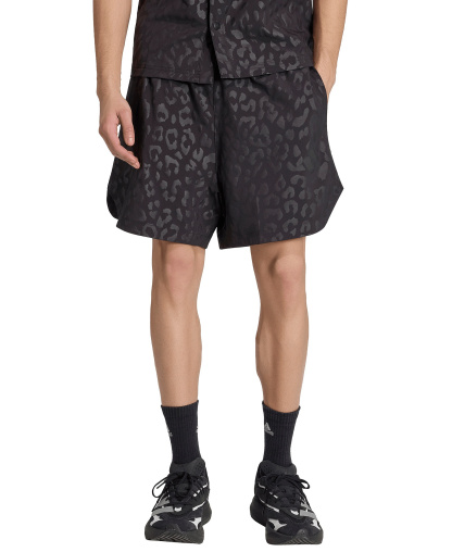 adidas Men's City Tech Leopard Regular-Fit Shorts - Black