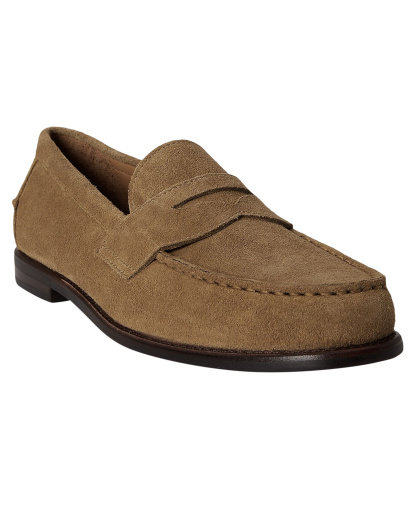 Polo Ralph Lauren Men's Alston Penny Round-Toe Loafers - Beige