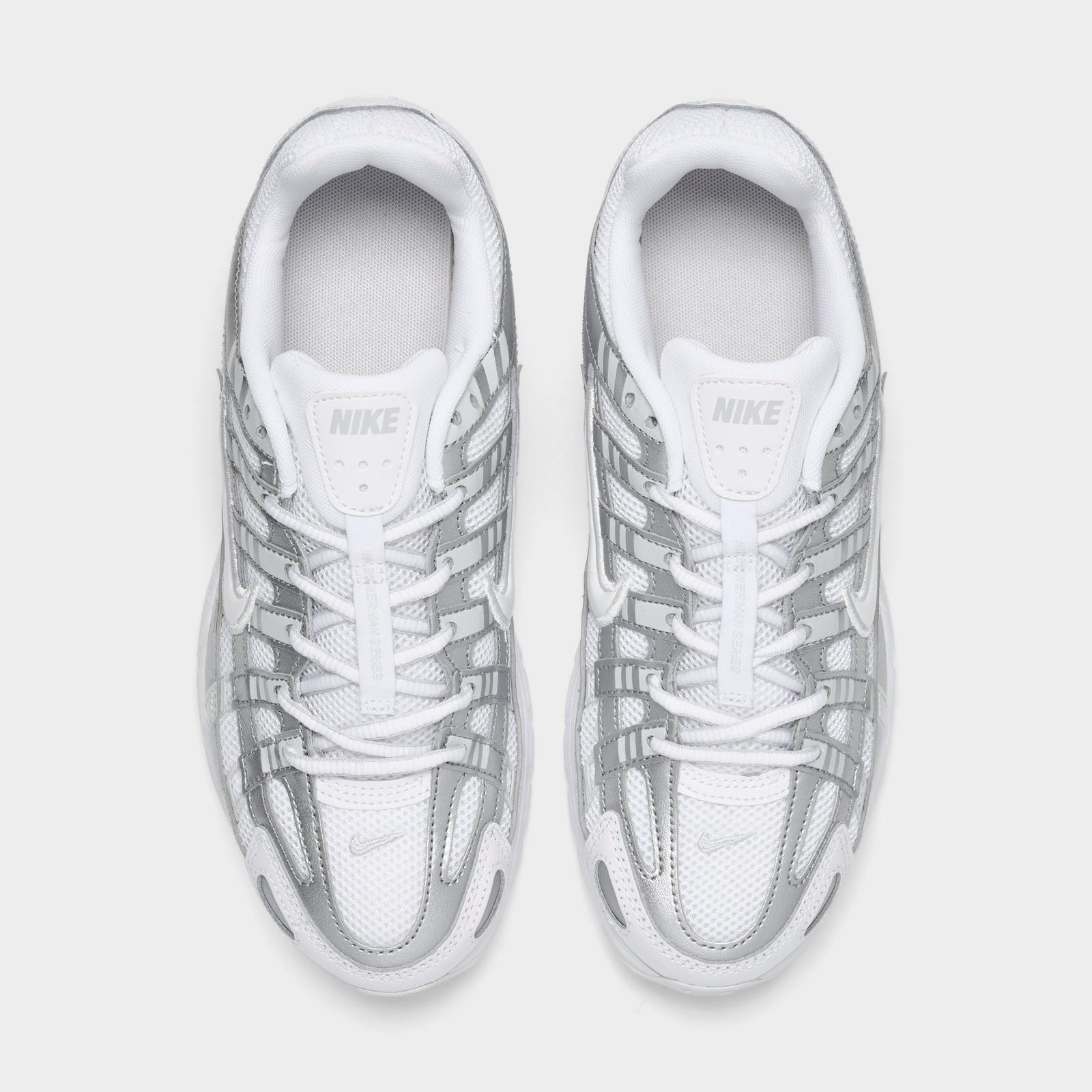 Big Kids' Nike P-6000 Casual Shoes - Grey Fog/Black/Anthracite/Volt (HV5064-104)