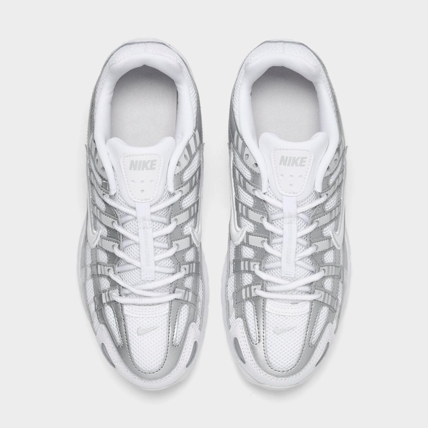 Big Kids' Nike P-6000 Casual Shoes - Grey Fog/Black/Anthracite/Volt (HV5064-104)