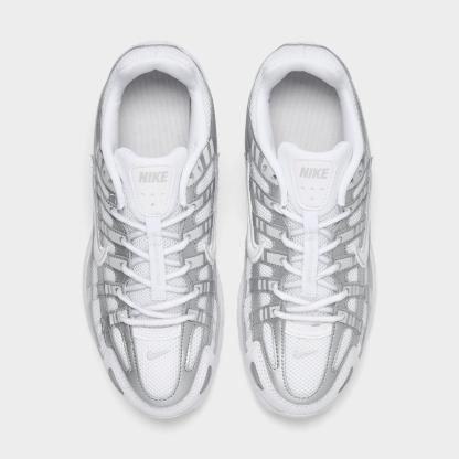 Big Kids' Nike P-6000 Casual Shoes - Grey Fog/Black/Anthracite/Volt (HV5064-104)