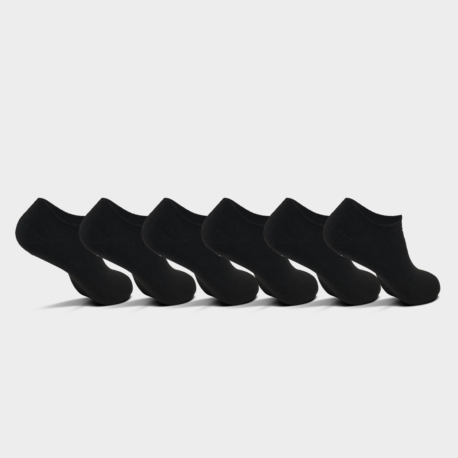 adidas Originals Trefoil 2.0 No-Show Socks (6-Pack) - Black/White - view 2