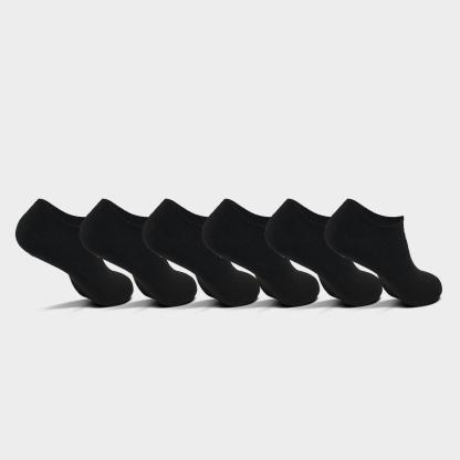 adidas Originals Trefoil 2.0 No-Show Socks (6-Pack) - Black/White - view 2