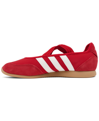 adidas Women's Barreda Mary Jane Sneakers from Finish Line - Scarlet, Off White
