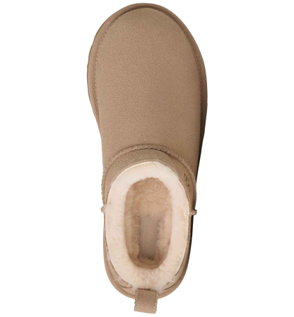 UGG® Kids' Classic Micro Slip-On Booties - Sand