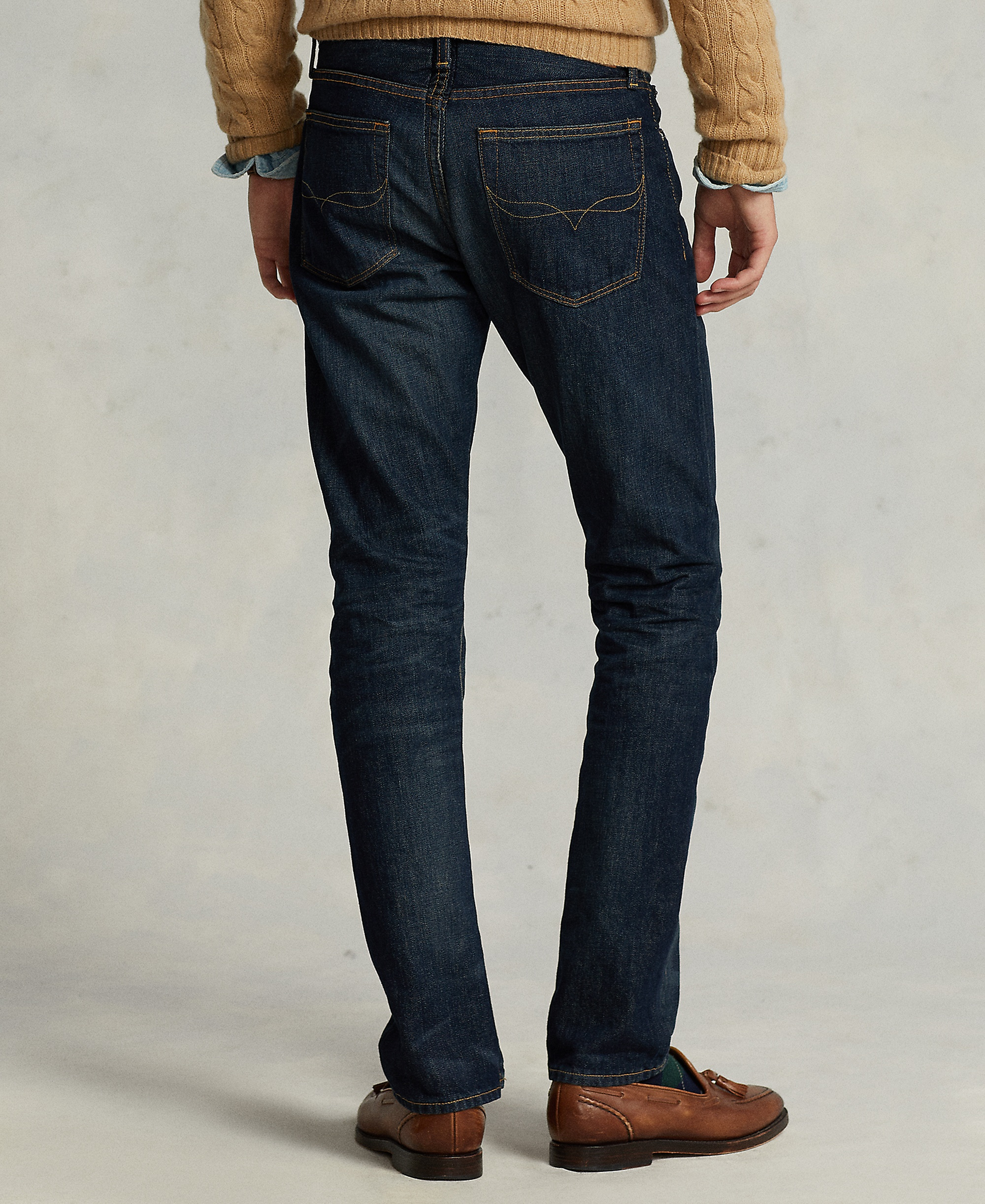 Polo Ralph Lauren Men's Varick Slim Straight Jeans - Morris Dark
