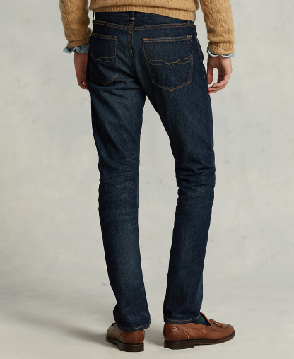 Polo Ralph Lauren Men's Varick Slim Straight Jeans - Morris Dark