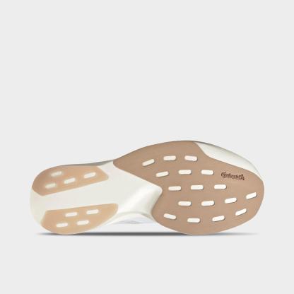 Men's adidas Adizero EVO SL Running Shoes - Part 1 - Cloud White/Cloud White/Warm Sandstone - Bottom view