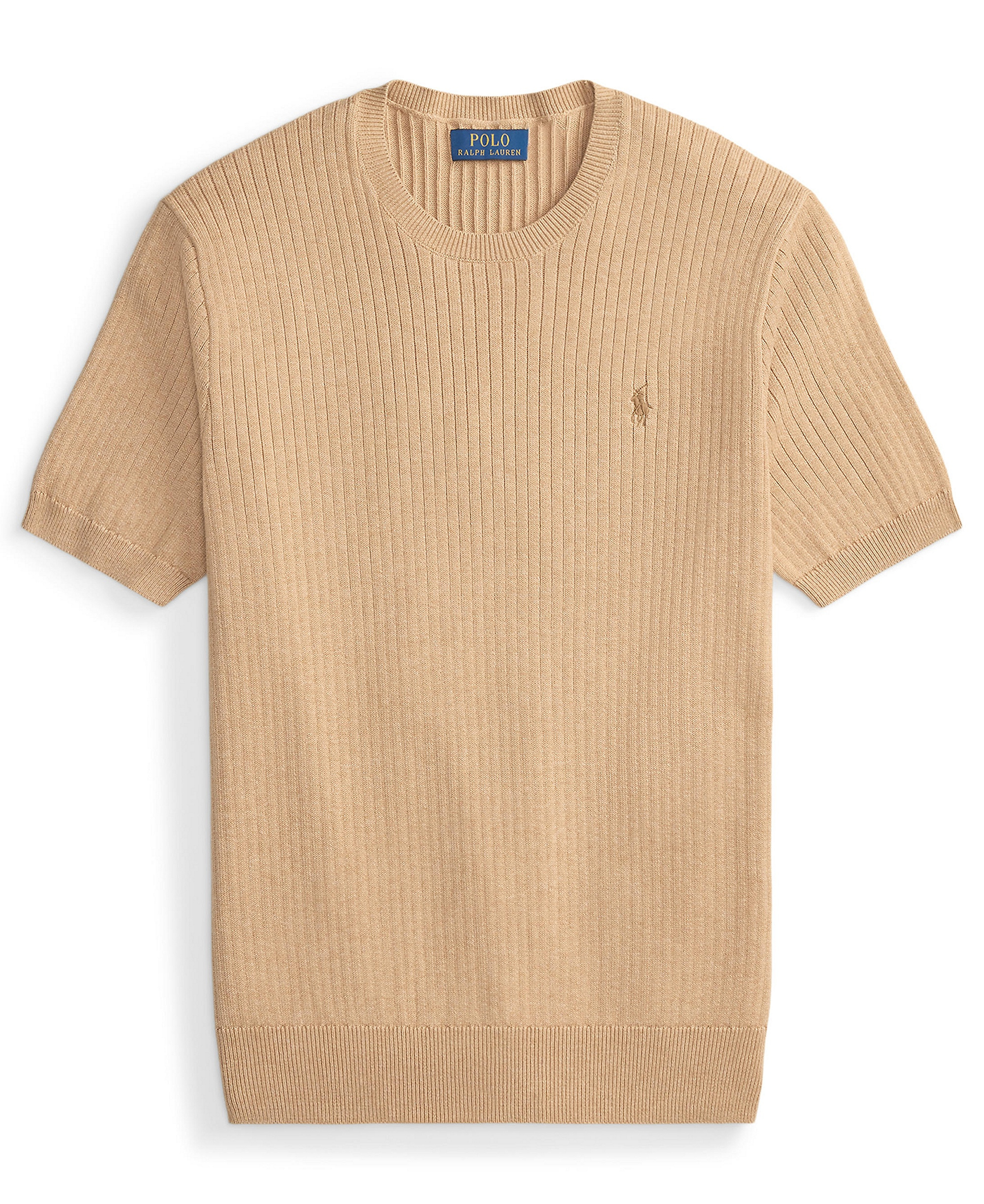 Polo Ralph Lauren Men's Crewneck Sweater - Camel Melange