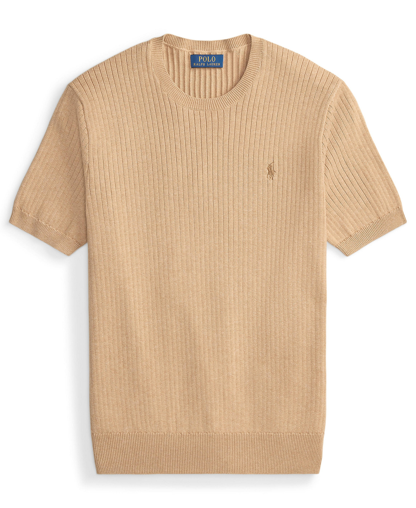 Polo Ralph Lauren Men's Crewneck Sweater - Camel Melange