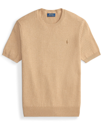 Polo Ralph Lauren Men's Crewneck Sweater - Camel Melange