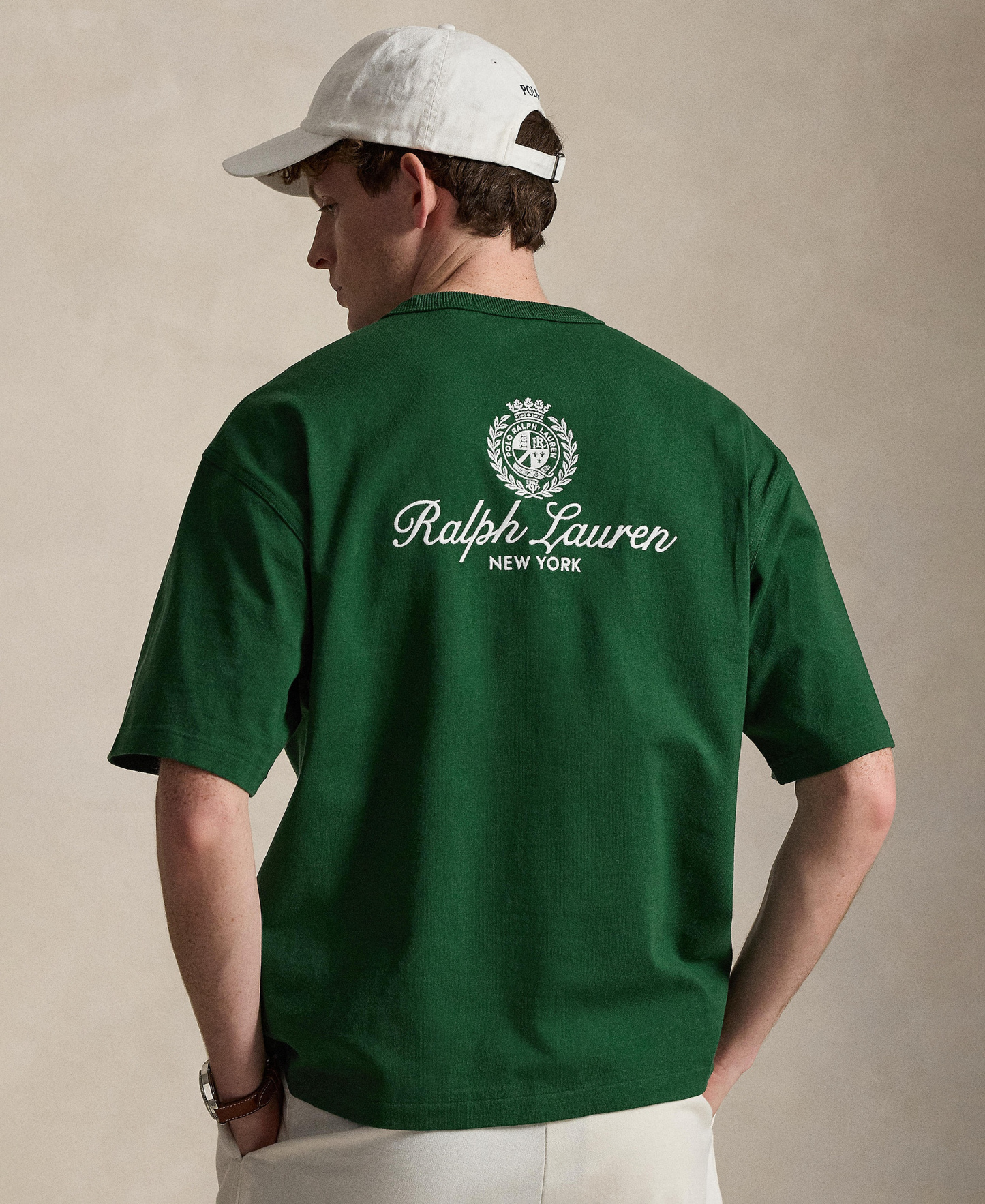 Polo Ralph Lauren Men's Jersey Graphic Relaxed-Fit T-Shirt - New Forest