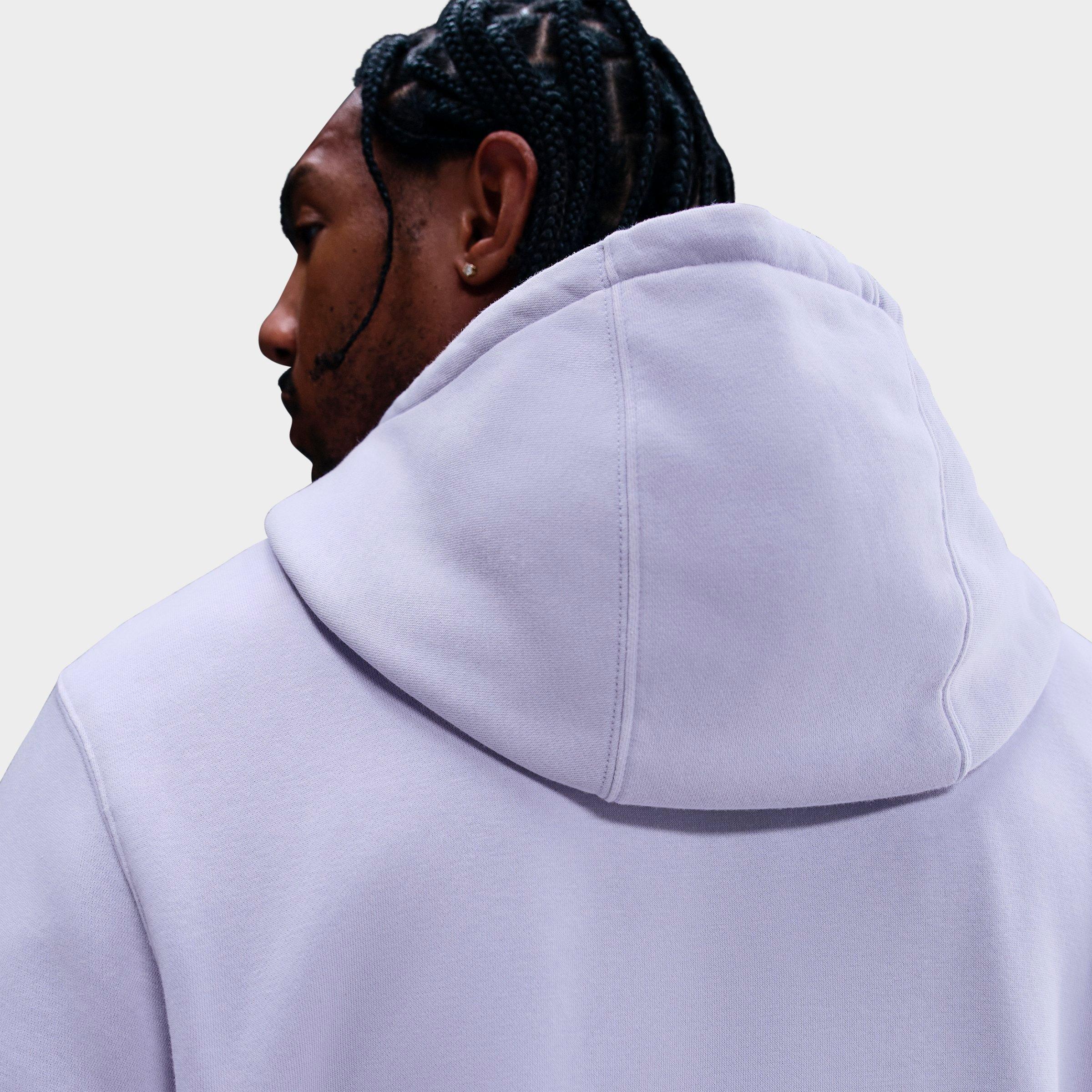 Men's Nithtke Sportswear Club Washed Fleece Hoodie - Ghost/Ghost