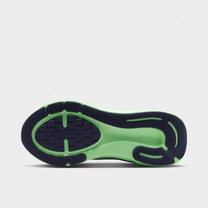 Big Kids' Nithtke Stellar Ride Running Shoes - White/Photon Dust/Green Spark/Illusion Green - Bottom view