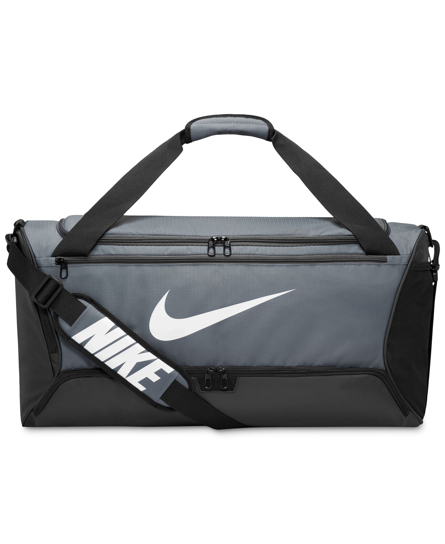 Nike Brasilia 9.5 Training Duffel Bag (Medium, 60L) - Grey