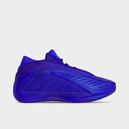 Men's adidas Anthony Edwards 2 Basketball Shoes - Lucid Blue/Lucid Ray Blue/Lucid Blue - view 1