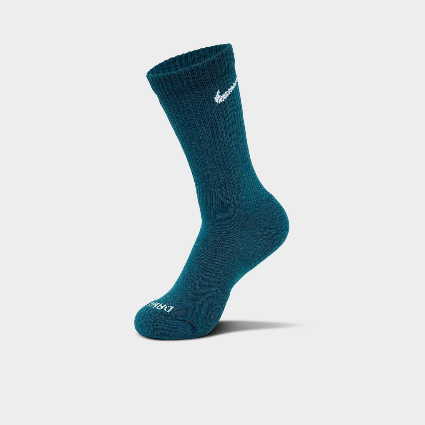 Nike Everyday Plus Cushioned Crew Training Socks (6-Pack) - Blue Force/Sequioa