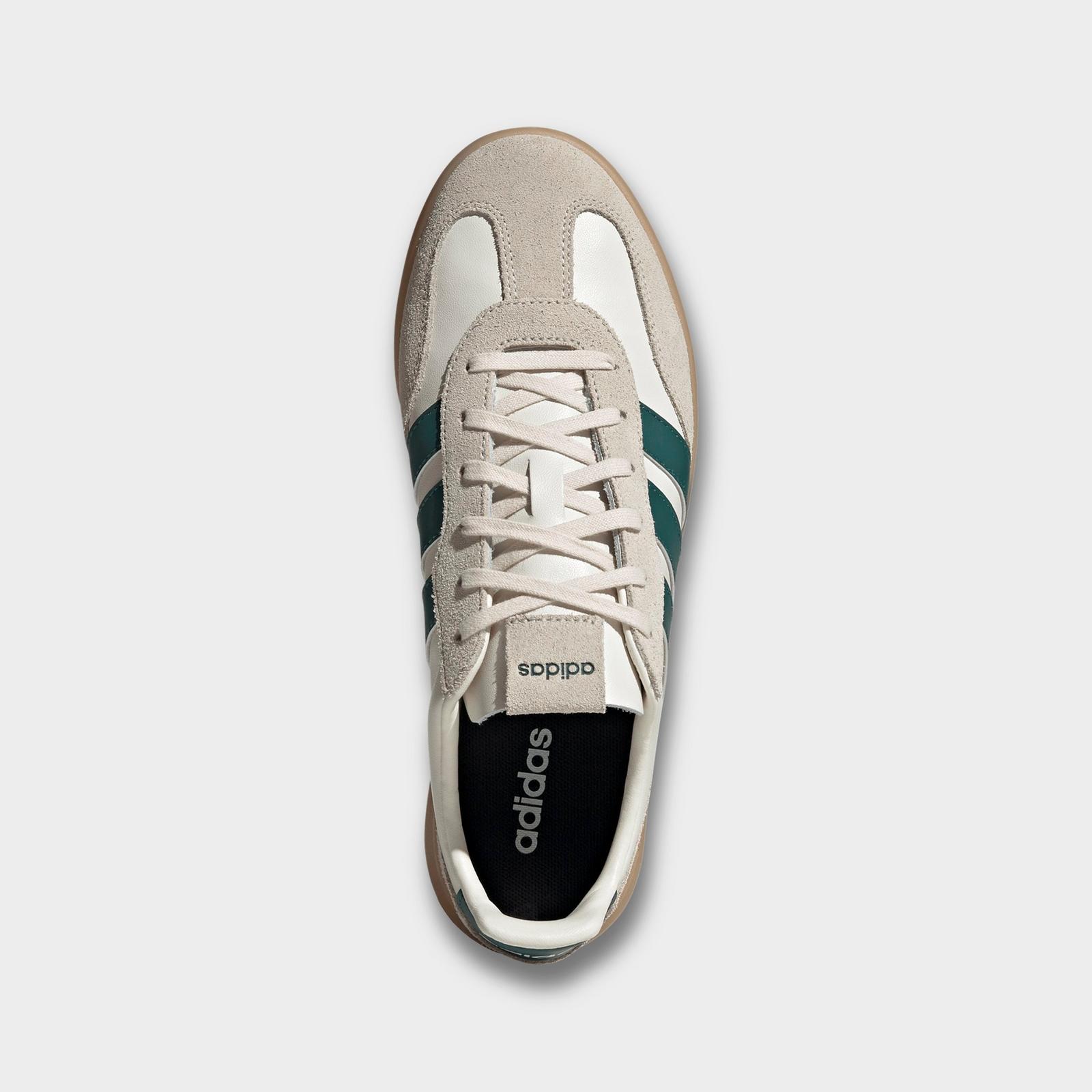 Men's adidas Barreda Decode Lux Casual Shoes - Off White/Collegiate Green/Wonder White - view 5