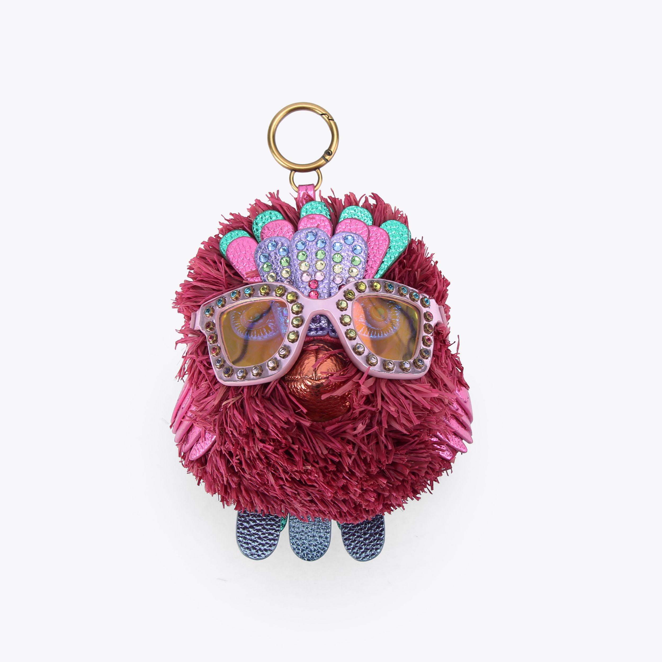 Kurt Geiger London Pom Pom Eagle Sungl Charm - Pink