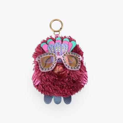 Kurt Geiger London Pom Pom Eagle Sungl Charm - Pink