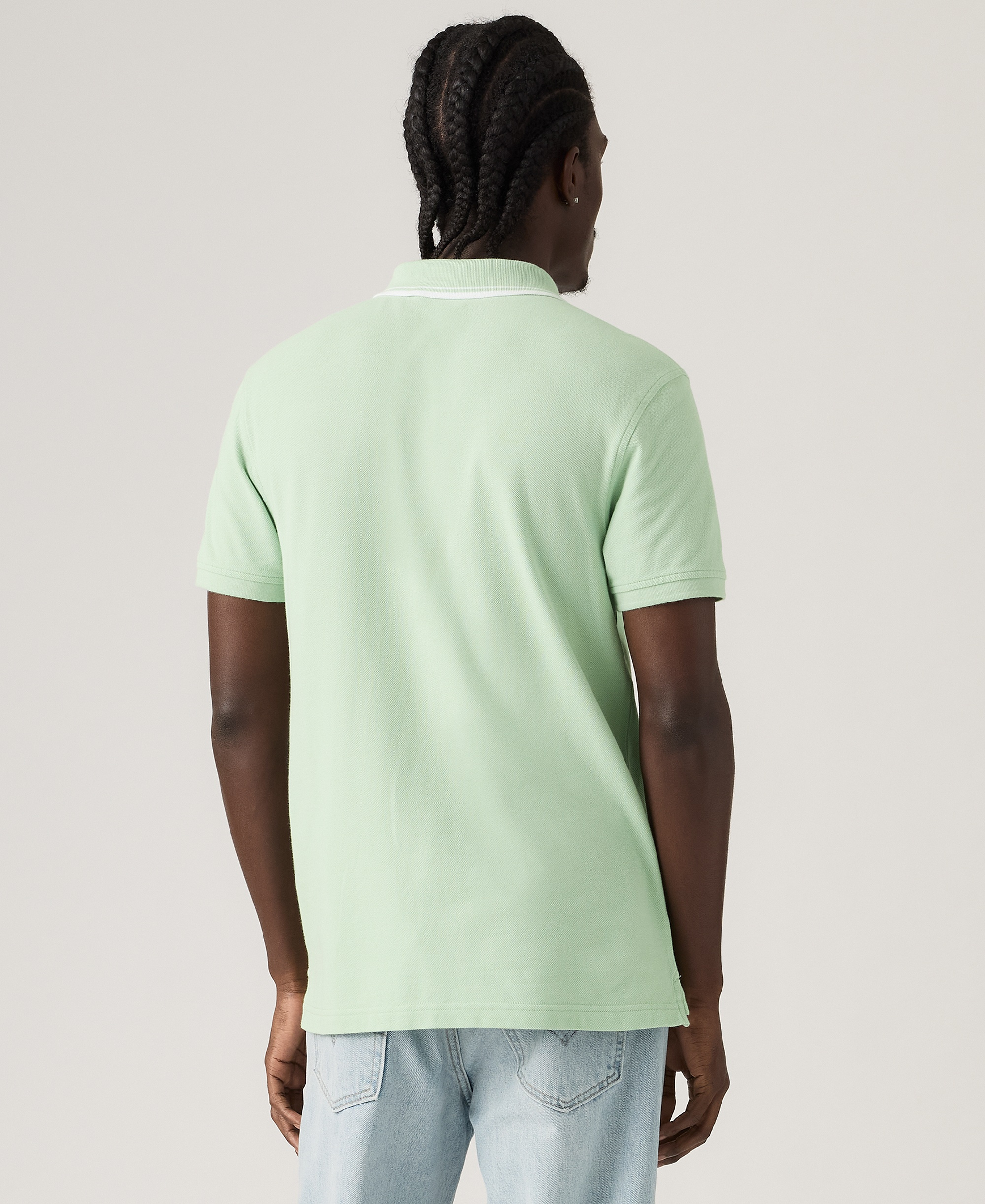 Levi's Men's Housemark Short-Sleeve Polo Shirt - Cameo Green