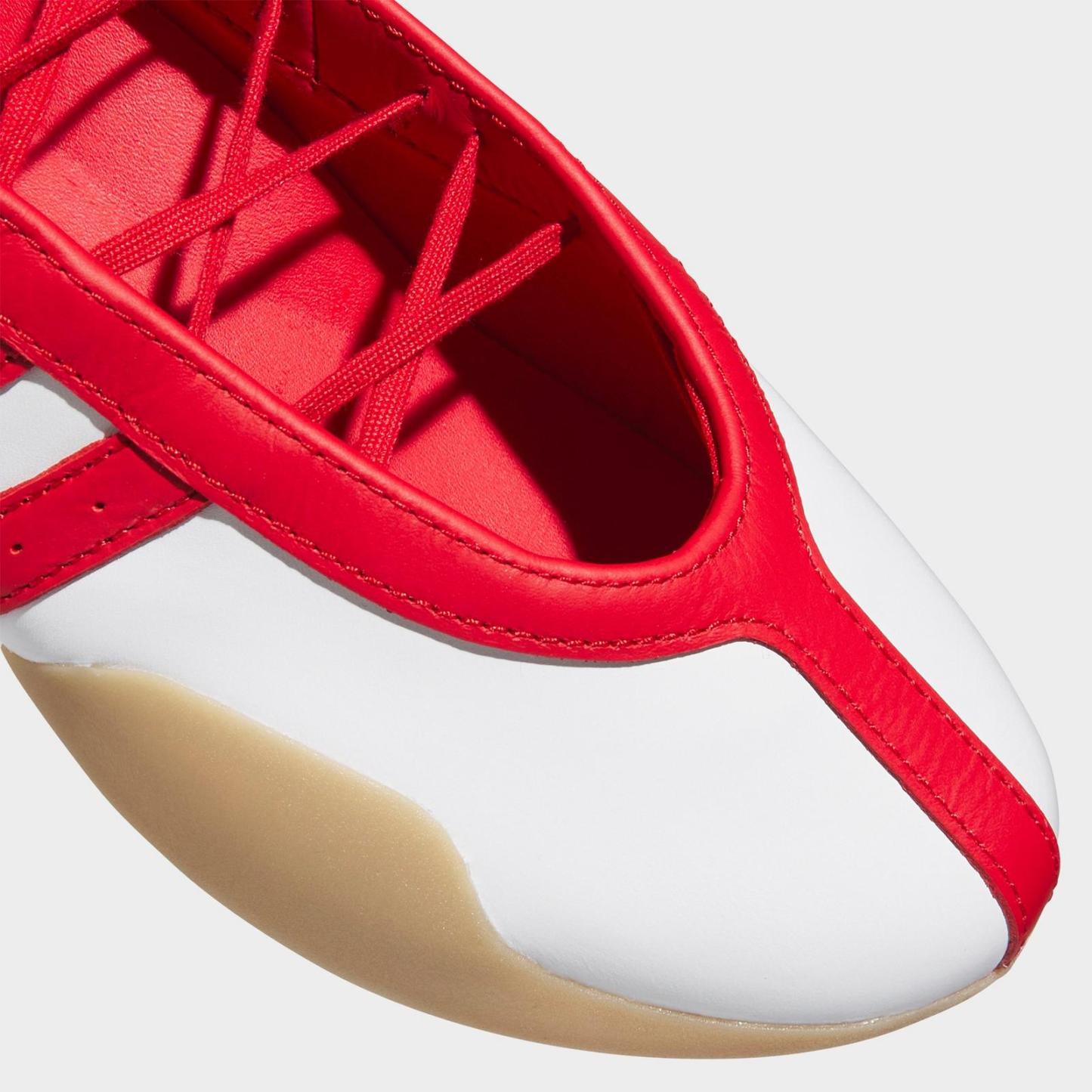 Women's adidas Originals Taekwondo Mei Casual Shoes - Cloud White/Better Scarlet/Gum - view 3