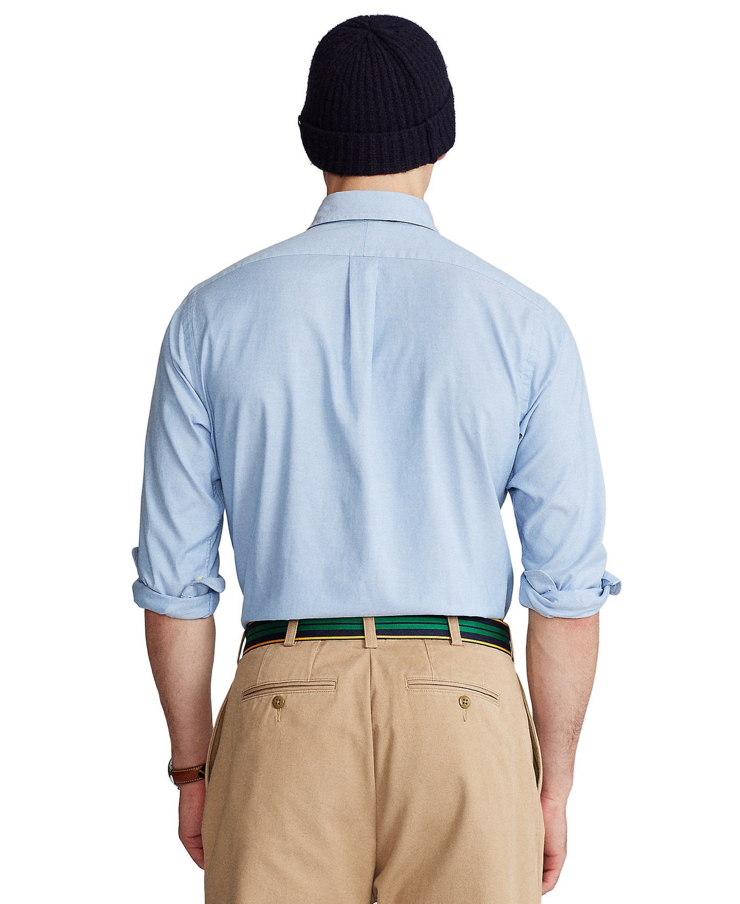 Polo Ralph Lauren Men's Classic-Fit Stretch Oxford Shirt - Blue
