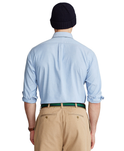 Polo Ralph Lauren Men's Classic-Fit Stretch Oxford Shirt - Blue
