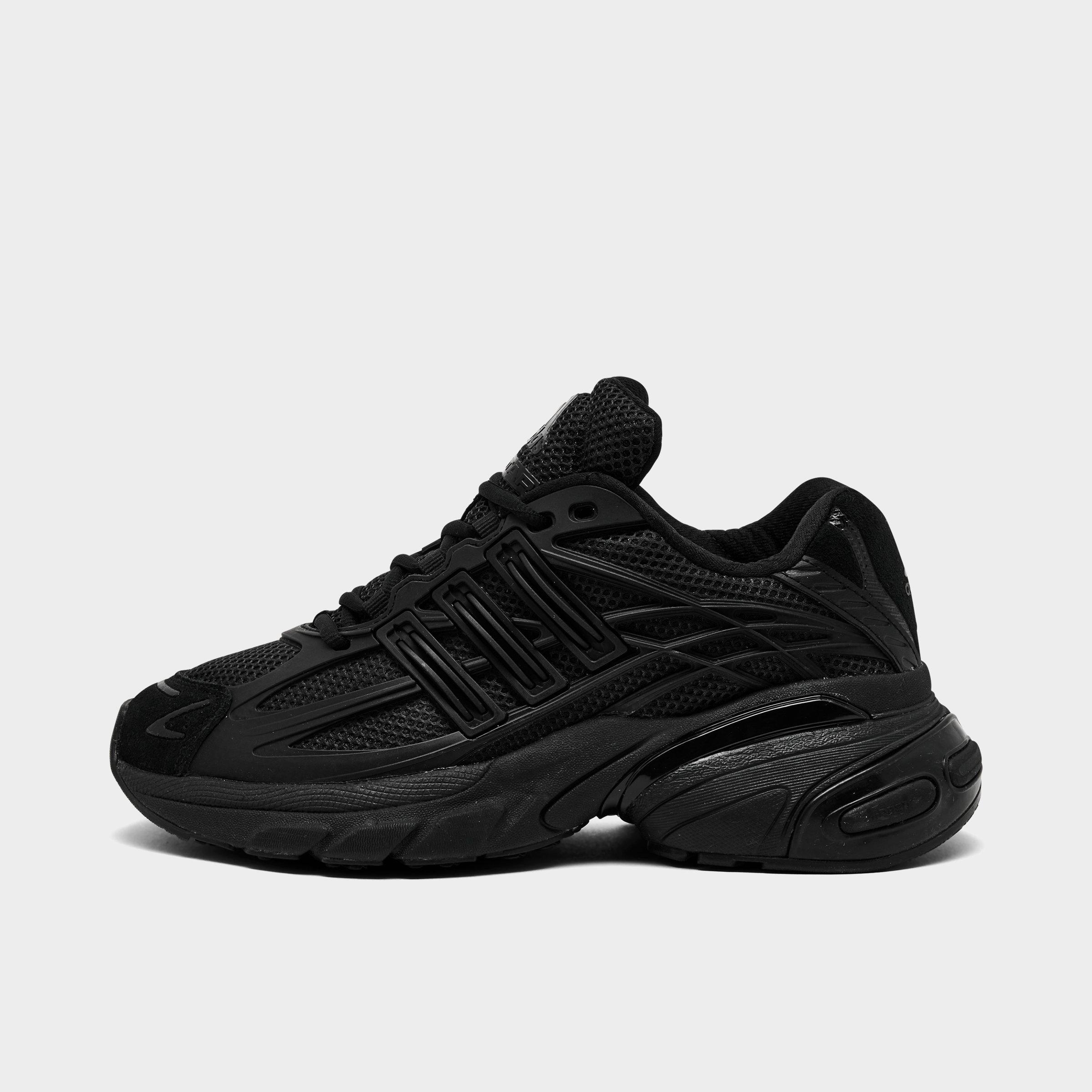 Big Kids' adidas Adistar XLG 2.0 Casual Shoes - Core Black/Core Black - Left shoe facing left. Outside of the shoe.