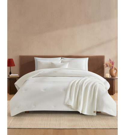 UGG® Brody Reversible Comforter Sets - Snow