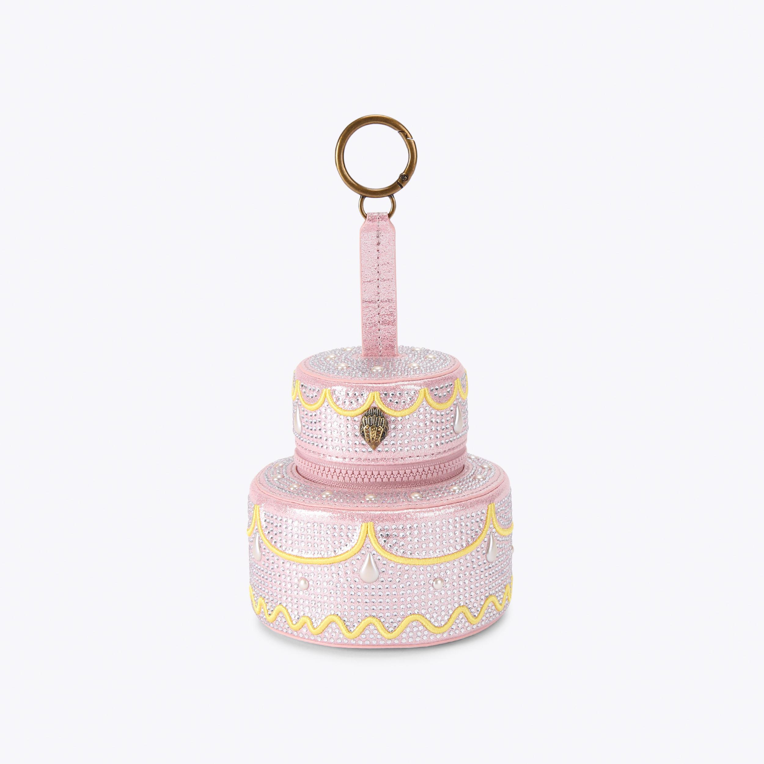 Kurt Geiger London Mini Cake Charm - Pink