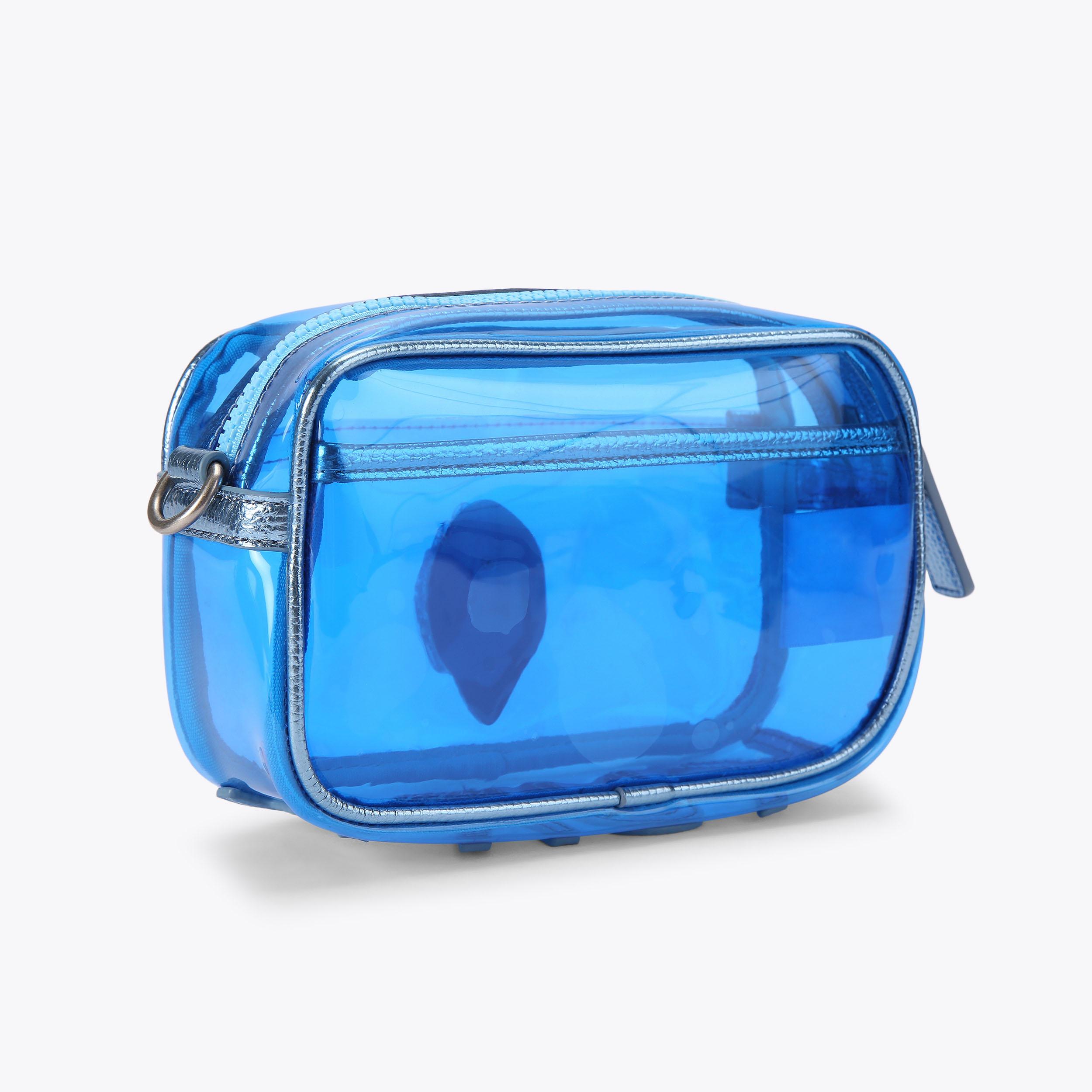 Kurt Geiger London Vinyl Kensington Camera Bag - Blue - view 4