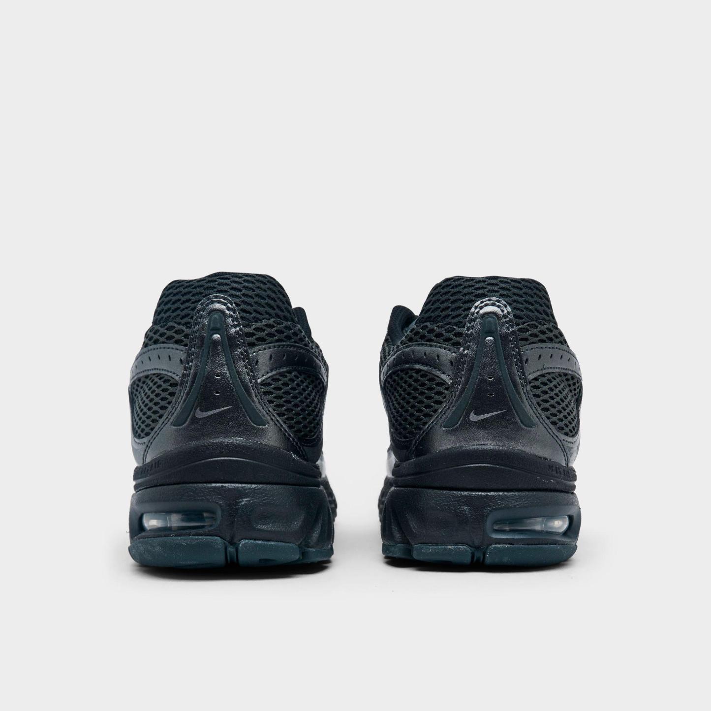 Men's Nithtke Air Max Moto 2K Casual Shoes - Black/Metallic Dark Grey/Dark Smoke Grey - Back view