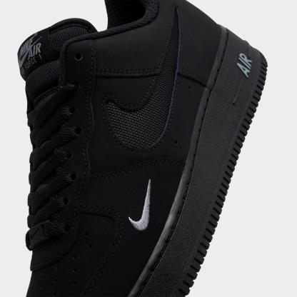 Men's Nike Air Force 1 '07 LV8 Casual Shoes - Black/Cool Grey/Cool Grey