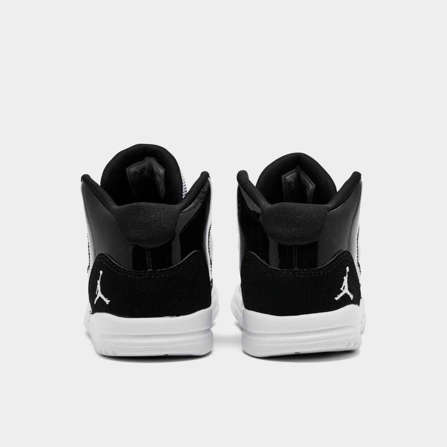 Boys' Toddler Jordan Max Aura Basketball Shoes - White/Black - view 4