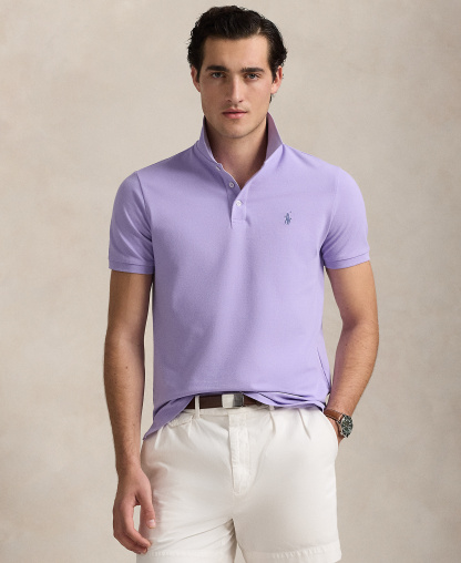 Polo Ralph Lauren Men's Classic-Fit Polo Shirt - Powder Purple