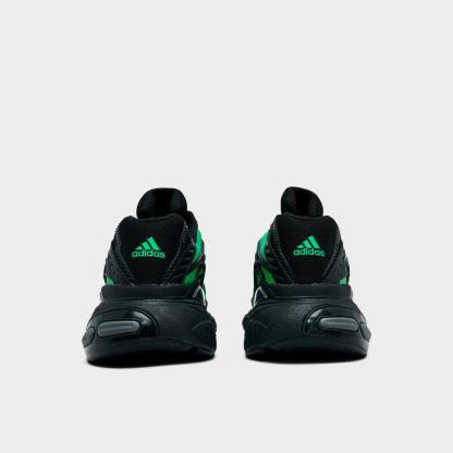 Men's adidas Adistar XLG 2.0 Casual Shoes - Semi Screaming Green/Black/Iron Metallic - view 4