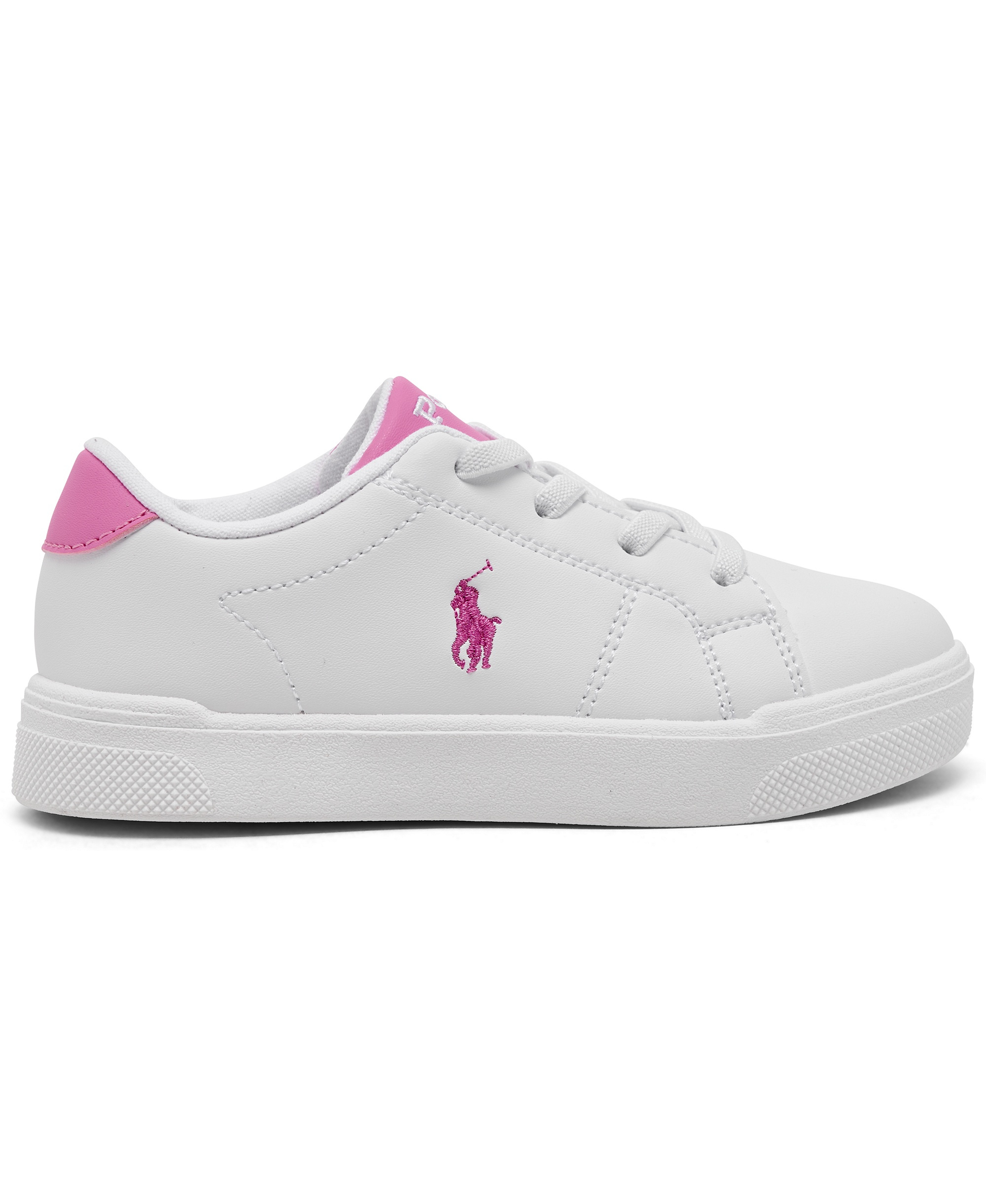 Polo Ralph Lauren Toddler Kids Sutton Fastening Strap Casual Sneakers from Finish Line - White