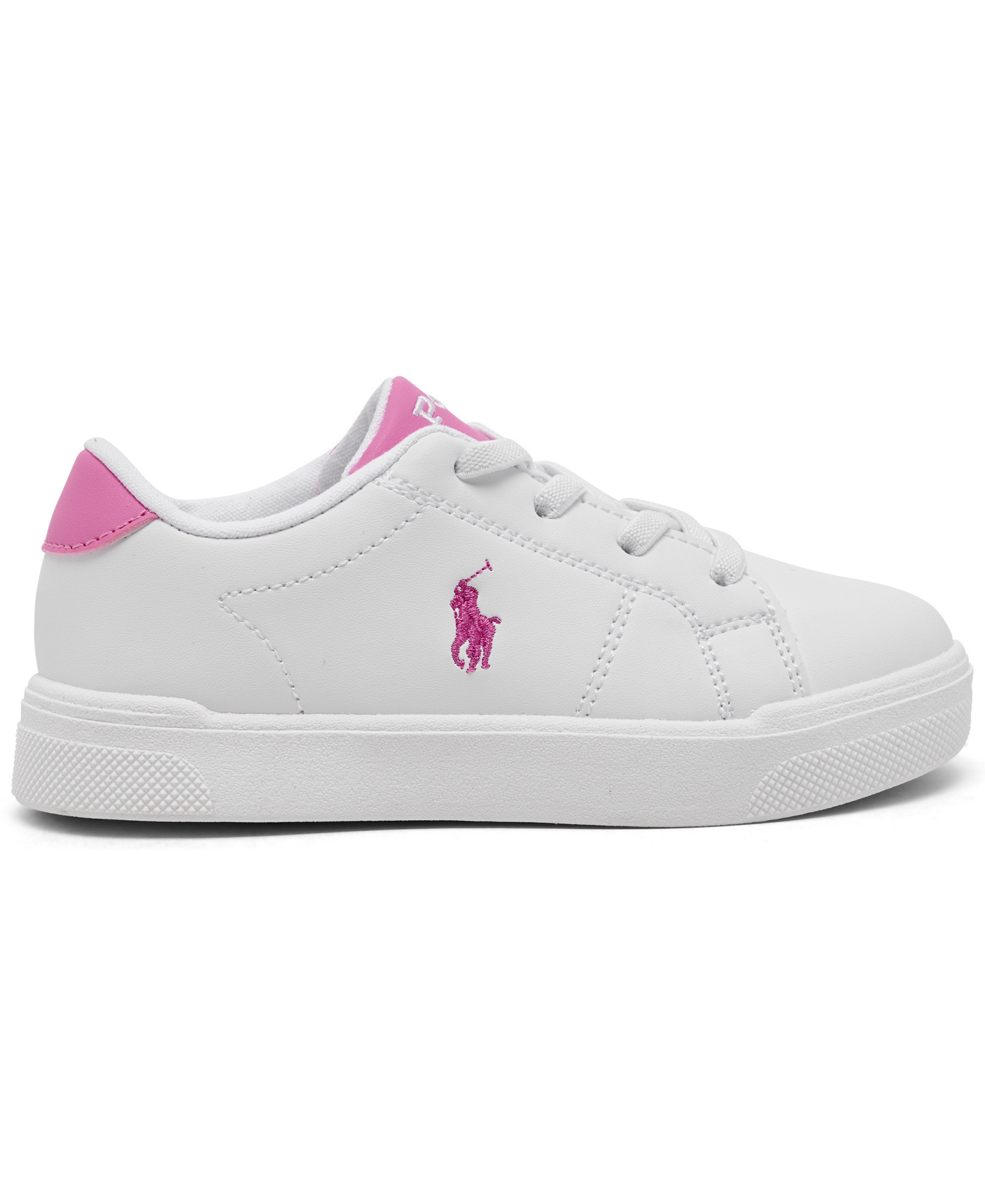 Polo Ralph Lauren Toddler Kids Sutton Fastening Strap Casual Sneakers from Finish Line - White